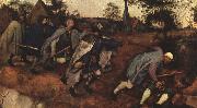 BRUEGEL, Pieter the Elder The Parable of the Blind Leading the Blind f France oil painting reproduction